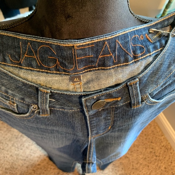 Jag Jeans Low Rise Boot Leg Size 4 Long - Picture 2 of 5
